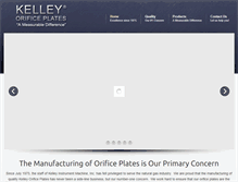 Tablet Screenshot of kelleyplates.com